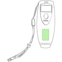 Area marcaje En la parte delantera