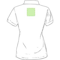 Area marcaje En la espalda debajo del cuello