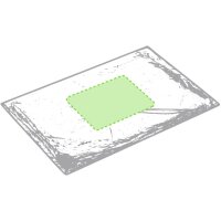 Area marcaje En la bolsa de presentación