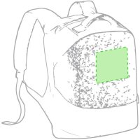 Area marcaje En la parte superior