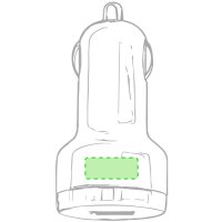 Area marcaje Sobre parte mas ancha