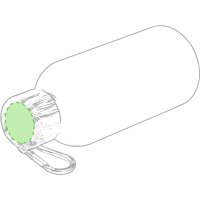 Area marcaje En el lateral del tapon del bidón