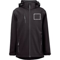 Area marcaje Chaqueta Softshell - Pecho
