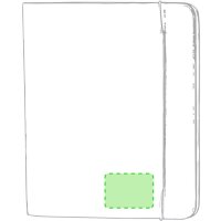 Area marcaje A la izquierda del elástico.