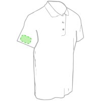 Area marcaje En la manga derecha