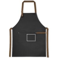 Area marcaje Delantal - Bolsillo más grande