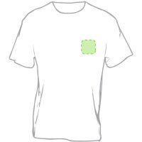 Area marcaje En el pecho tipo bolsillo (izquierda)