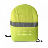 Area marcaje Protección mochila - Delantera inferior