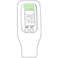 Area marcaje En la parte delantera