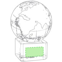 Area marcaje En el lateral de la base