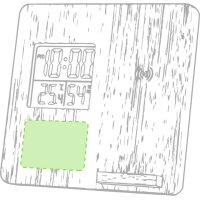 Area marcaje Debajo de la pantalla