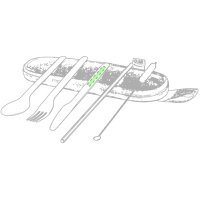 Area marcaje En el mango de una cuchara