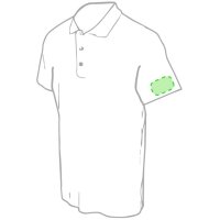 Area marcaje En la manga izquierda