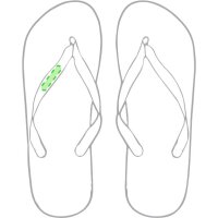 Area marcaje En la tira exterior