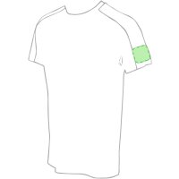 Area marcaje En la manga izquierda