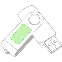 Area marcaje En la parte metálica cara B