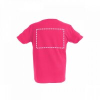 Area marcaje Camiseta manga corta - Espalda
