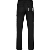 Area marcaje Pantalones de trabajo - Bolsillo trasero