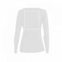 Area marcaje Camiseta manga larga - Espalda