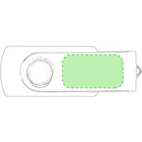 Area marcaje Clip Metálico Cara A o B