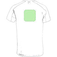 Area marcaje En la espalda