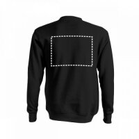 Area marcaje Sudadera - Espalda