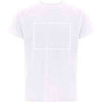 Area marcaje Camiseta manga corta - Pecho