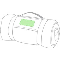 Area marcaje En el centro del complemento