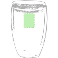 Area marcaje Centrado en la parte superior