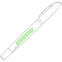 Area marcaje En el cuerpo del bolígrafo cara B