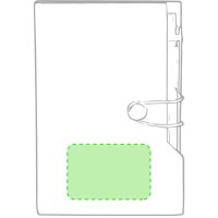 Area marcaje En la cara principal, parte inferior