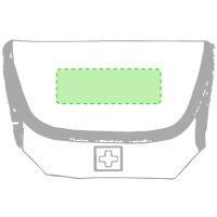 Area marcaje Sobre la solapa de cierre