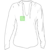 Area marcaje En la parte delantera