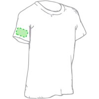 Area marcaje En la manga derecha