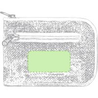 Area marcaje En la bolsa plegada