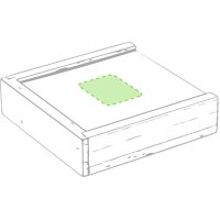 Area marcaje En la tapa