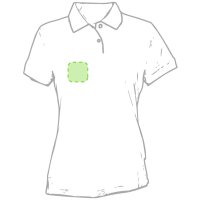 Area marcaje En el pecho derecha tipo bolsillo