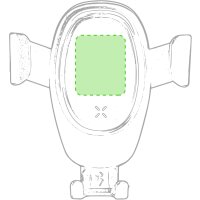 Area marcaje En el frontal del soporte