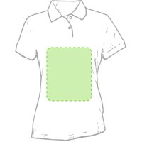 Area marcaje En la espalda