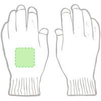 Area marcaje Centrado en la parte superior