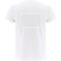 Area marcaje Camiseta manga corta - Espalda