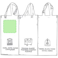 Area marcaje En la bolsa cara A