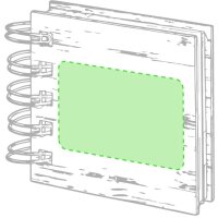 Area marcaje Cara delantera
