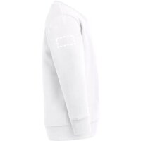 Area marcaje Sudadera - Manga