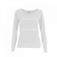 Area marcaje Camiseta manga larga - Pecho