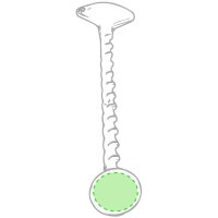 Area marcaje En la parte circular