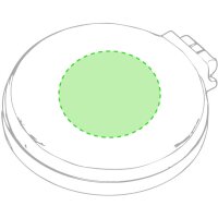 Area marcaje En la tapa superior