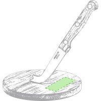 Area marcaje En la tabla de cortar