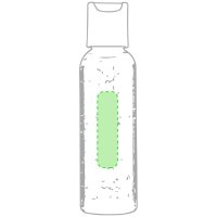 Area marcaje Centrado en el cuerpo del envase