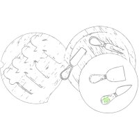 Area marcaje Mango utensilio 2 cara B